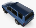 Toyota 4Runner 1986 3D模型 顶视图