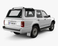 Toyota 4Runner 1995 3d model back view