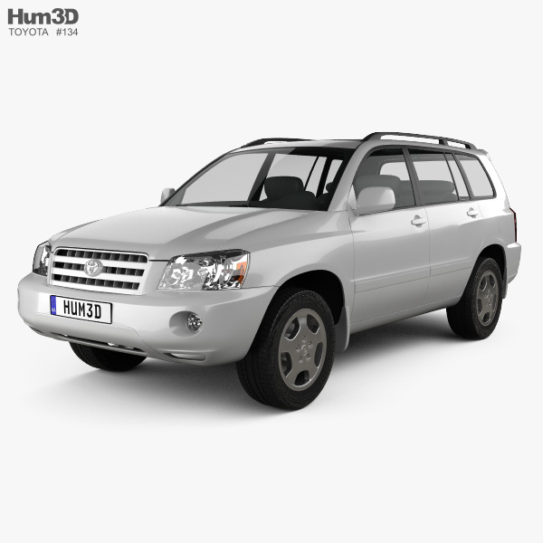 Toyota Highlander (XU20) 2007 3D model
