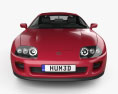 Toyota Supra 2002 3d model front view