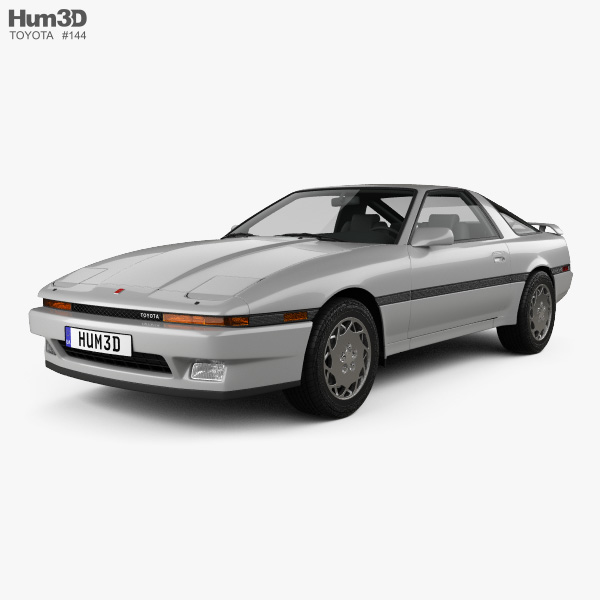 Toyota Supra 1993 3D model