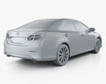 Toyota Camry with HQ interior 2014 3d model