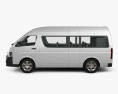 Toyota HiAce Super Long Wheel Base with HQ interior 2014 3d model side view