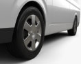 Toyota HiAce Super Long Wheel Base con interior 2012 Modelo 3D