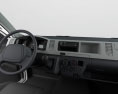 Toyota HiAce Super Long Wheel Base con interior 2012 Modelo 3D dashboard
