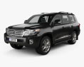 Toyota Land Cruiser (J200) with HQ interior 2015 3d model