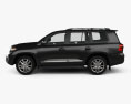 Toyota Land Cruiser (J200) with HQ interior 2015 3d model side view