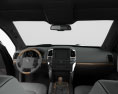 Toyota Land Cruiser (J200) 인테리어 가 있는 2015 3D 모델  dashboard