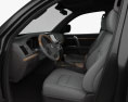 Toyota Land Cruiser (J200) з детальним інтер'єром 2015 3D модель seats