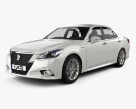 Toyota Crown hybrid Athlete 2015 3D model
