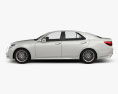 Toyota Crown hybrid Athlete 2015 3d model side view