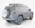 Toyota FJ Cruiser HQインテリアと 2010 3Dモデル