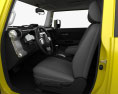 Toyota FJ Cruiser HQインテリアと 2010 3Dモデル seats