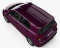 Toyota Urban Cruiser HQインテリアと 2008 3Dモデル top view