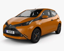 Toyota Aygo 5门 2014 3D模型