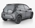Toyota Aygo п'ятидверний 2017 3D модель