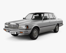 Toyota Crown (S110) Super Saloon 1982 3D model