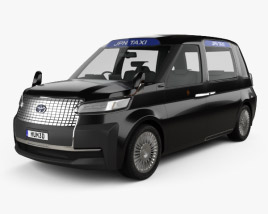 Toyota JPN Táxi 2013 Modelo 3d