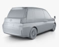 Toyota JPN Taxi 2014 3d model