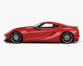 Toyota FT-1 2014 3d model side view