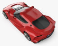Toyota FT-1 2014 3D模型 顶视图