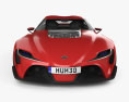Toyota FT-1 2014 3d model front view