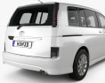 Toyota Isis 2015 3d model