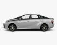 Toyota FCV 2017 3D模型 侧视图