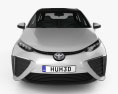 Toyota FCV 2017 3D模型 正面图