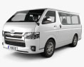Toyota HiAce LWB Combi 2014 3Dモデル