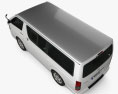 Toyota HiAce LWB Combi 2014 3Dモデル top view