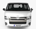 Toyota HiAce LWB Combi 2014 3D модель front view