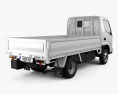 Toyota ToyoAce Flatbed 2011 3d model back view
