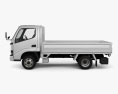 Toyota ToyoAce Flatbed 2011 3D-Modell Seitenansicht