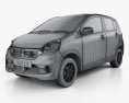 Toyota Pixis Epoch 2016 3d model wire render