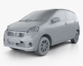 Toyota Pixis Epoch 2016 3d model clay render