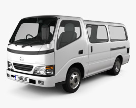 3D model of Toyota ToyoAce Van 2011