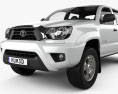 Toyota Tacoma Double Cab Short bed 2015 3d model