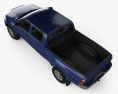 Toyota Tacoma Double Cab Long bed 2015 3d model top view