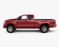 Toyota Tacoma Access Cab 2015 3d model side view