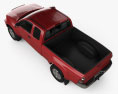 Toyota Tacoma Access Cab 2015 3d model top view