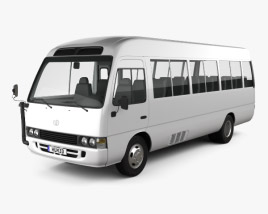 Toyota Coaster 2014 Modello 3D