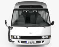 Toyota Coaster 2014 3d model front view