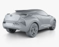 Toyota C-HR Concept 2017 3d model