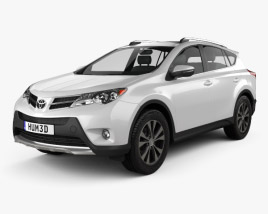 Toyota RAV4 (XA40) EU-spec 2016 3D model