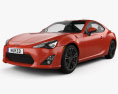 Toyota GT 86 with HQ interior 2015 3d model