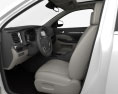 Toyota Highlander with HQ interior 2016 3d model seats