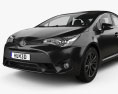 Toyota Avensis (T270) sedan with HQ interior 2019 3d model