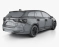 Toyota Avensis (T270) wagon 2019 3d model