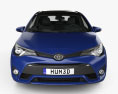 Toyota Avensis (T270) wagon with HQ interior 2019 3d model front view